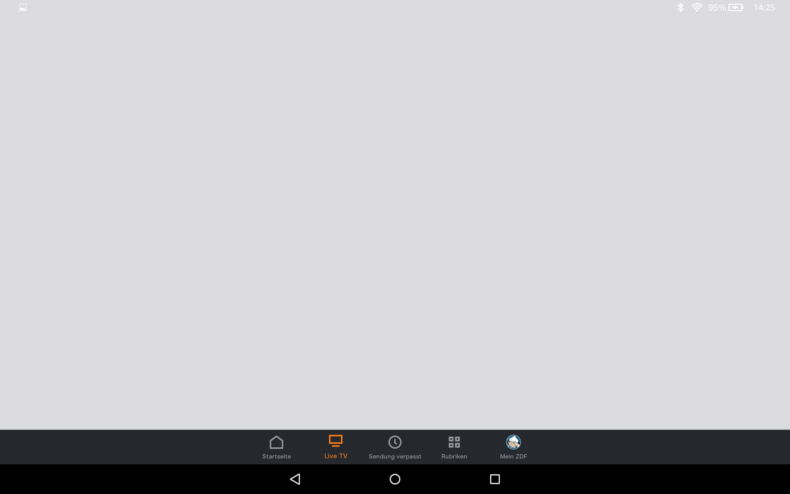 Hallo, ich habe seit neuesten das Problem, dass sich die installierte App der ZDFMediathek