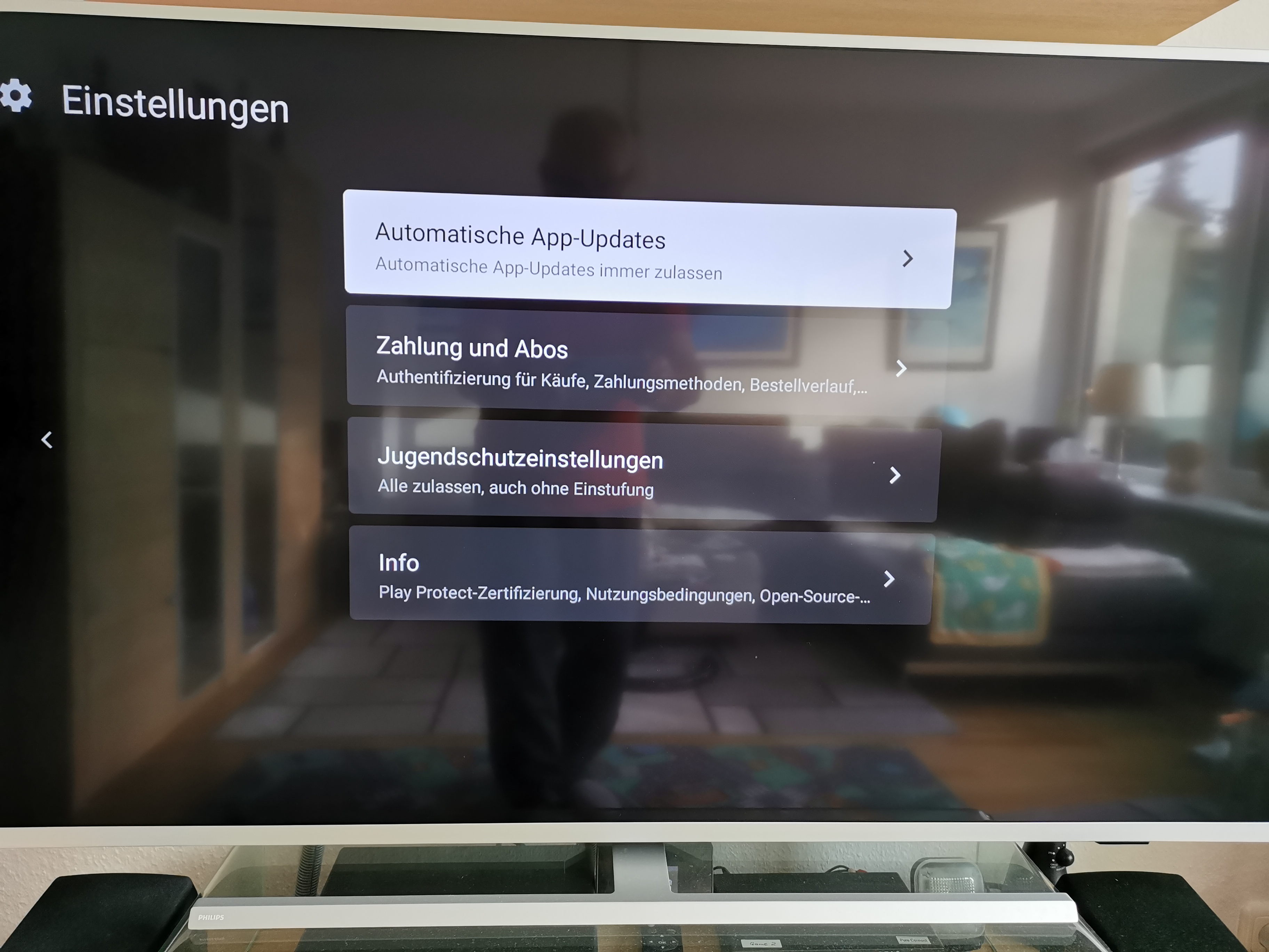 Streaming mit der Prime Video App meines Philips TV geht nicht