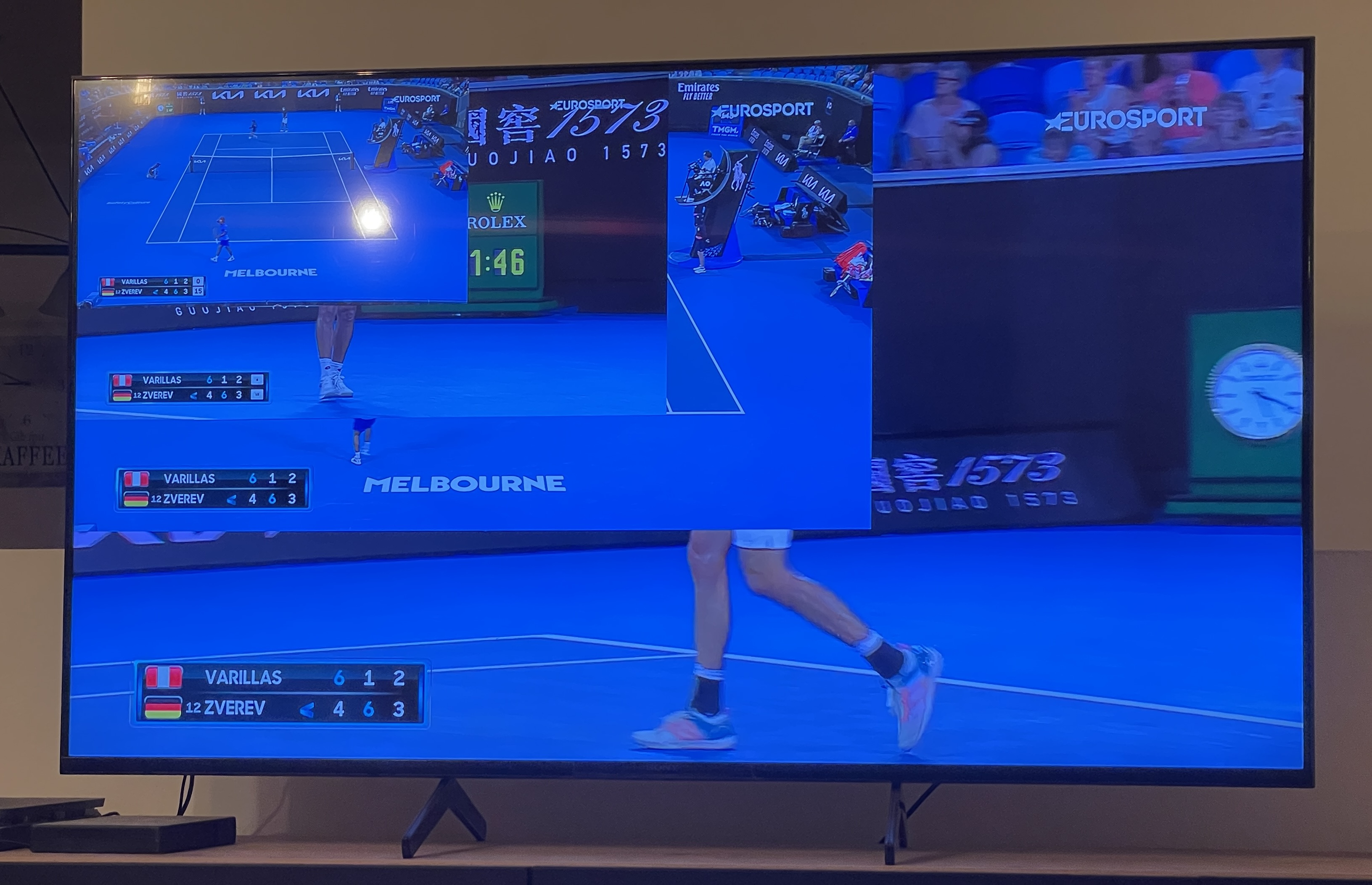 Probleme mit Tennis TV und Eurosport über Fire TV bei Sony BRAVIA
