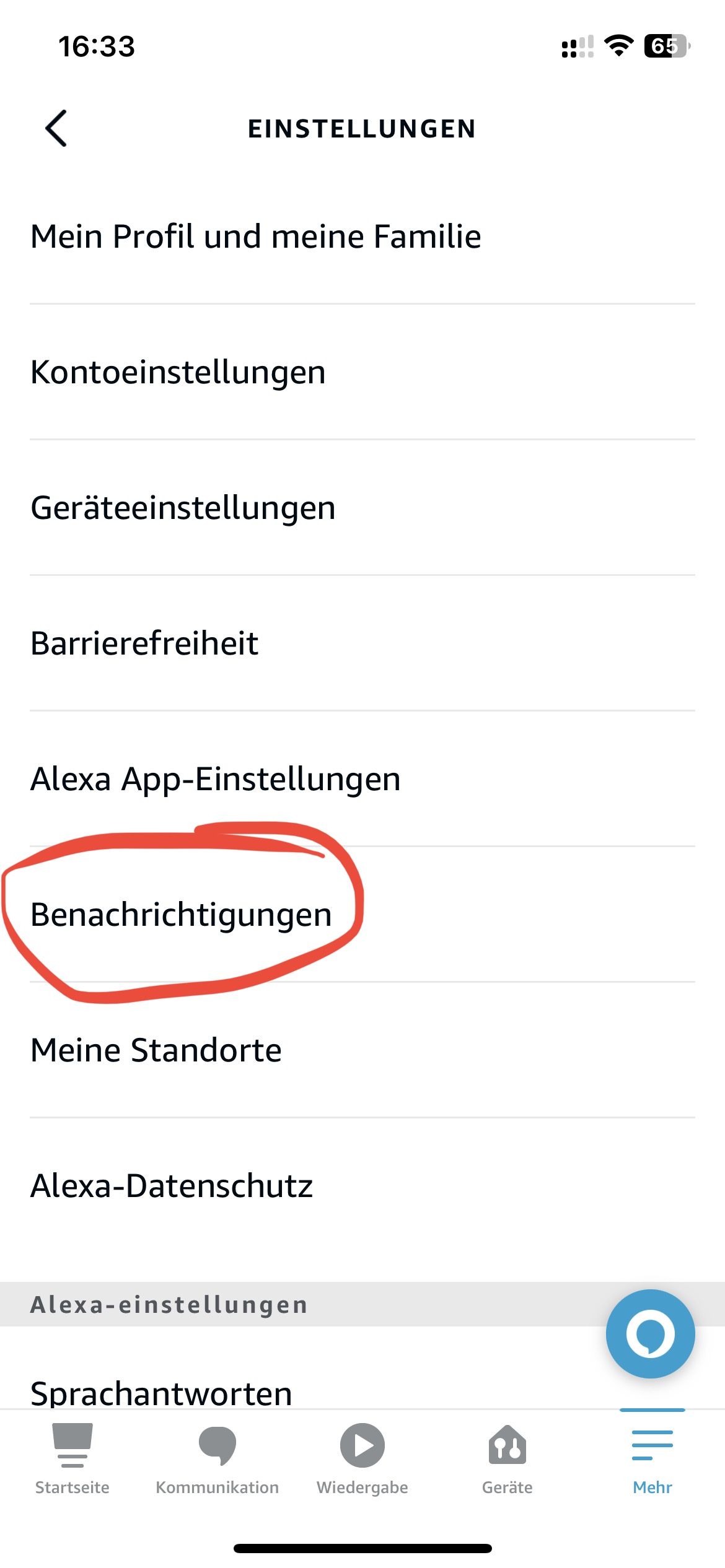 dwd Gewitterwarnung auf englisch statt deutsch abstellen
